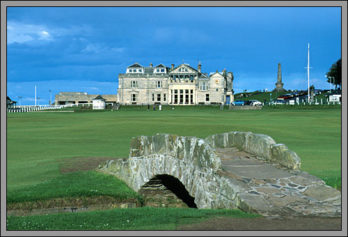 Old Course - Brücke am 18. Loch